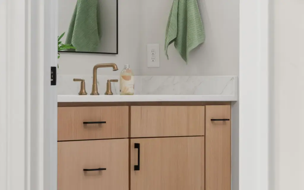 Vous rénovez votre salle de bain et vous hésitez entre quatre types de mobilier en bois massif